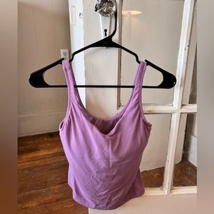 Halara cropped tank top, size medium